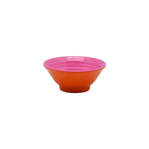 Jab Mini Ripple Dip Dish Hot Pink & Orange 9cm