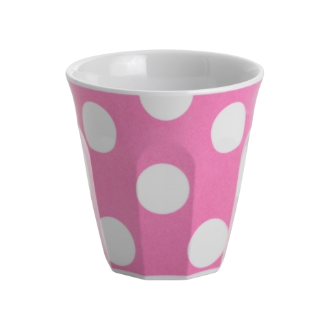 Jab White Dots on Hot Pink Tumbler 190ml