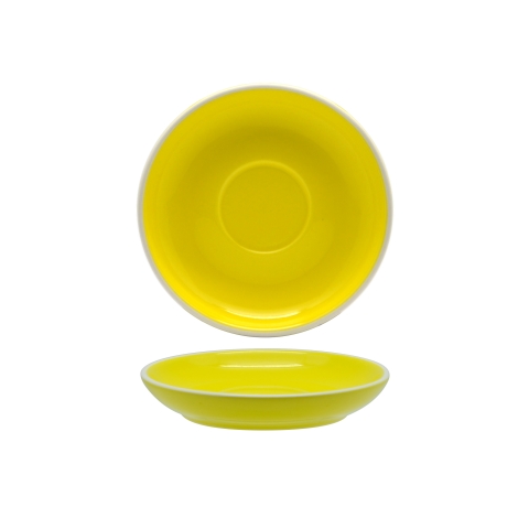 Rockingham Yellow Espresso Saucer 12cm