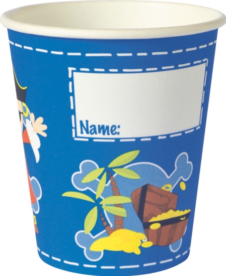 Duni Cups Paper 20cl Captain Jack - 10PK