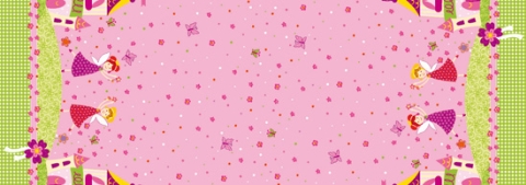 Duni Tablecover Plastic 118 X 180 Pink Fairy