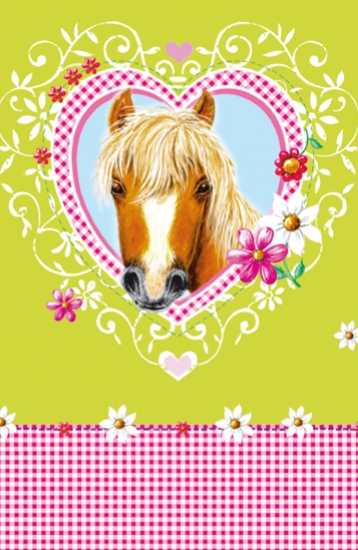 Duni Tablecover SRP Plastic 118 X 180 Pretty Horse