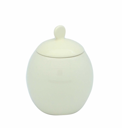 Rockingham Natural Covered Sugar Pot