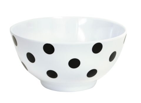 Jab Black Dots Bowl 15cm