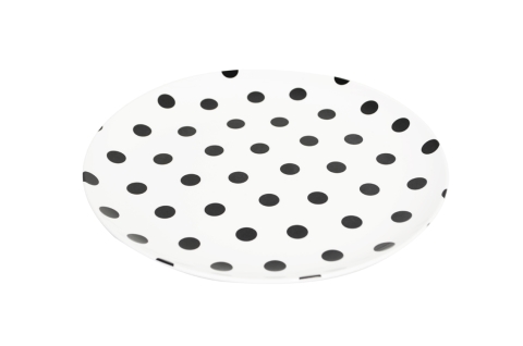 Jab Black Dots Coupe Plate 20cm