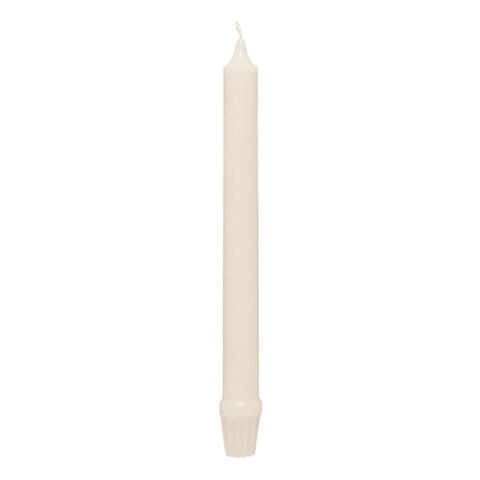 Prices Sherwood Candle White 25 x 2.2 cm 10pc